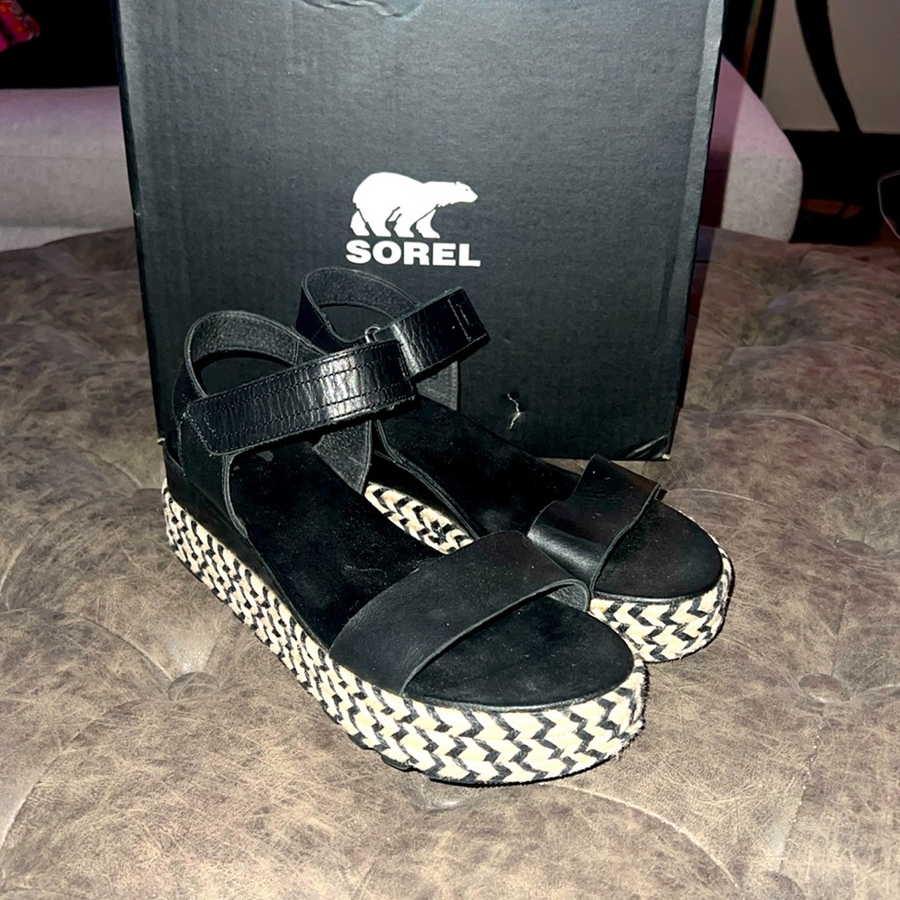 Black Cameron espadrilles